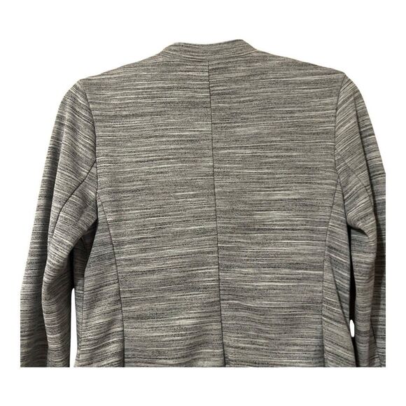 Banana Republic Blazer Womens S Jacket Striped 1 Button Front Pockets Heathered - Picture 4 of 5